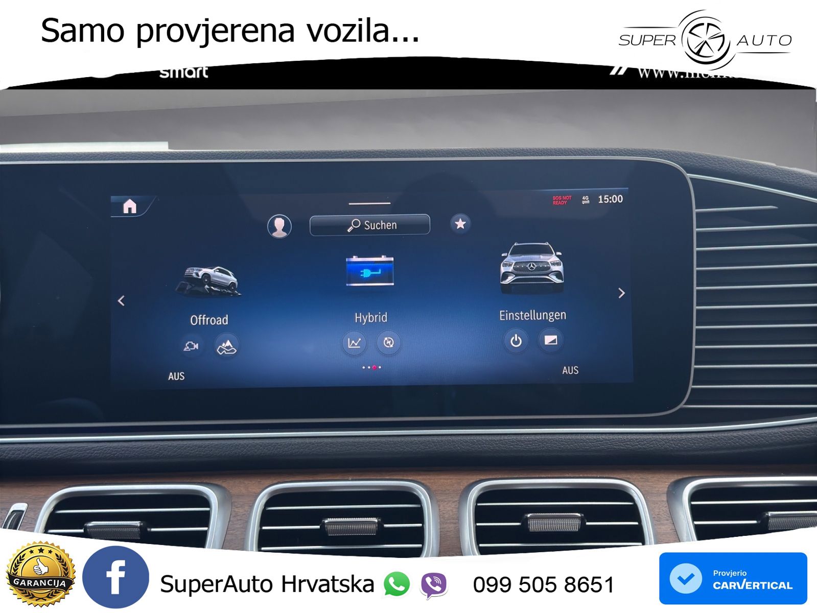 Mercedes GLE 350de (333 KS) 4MATIC 9G-TRONIC ZRAČNI+ACC+GR SJED+360+PANO