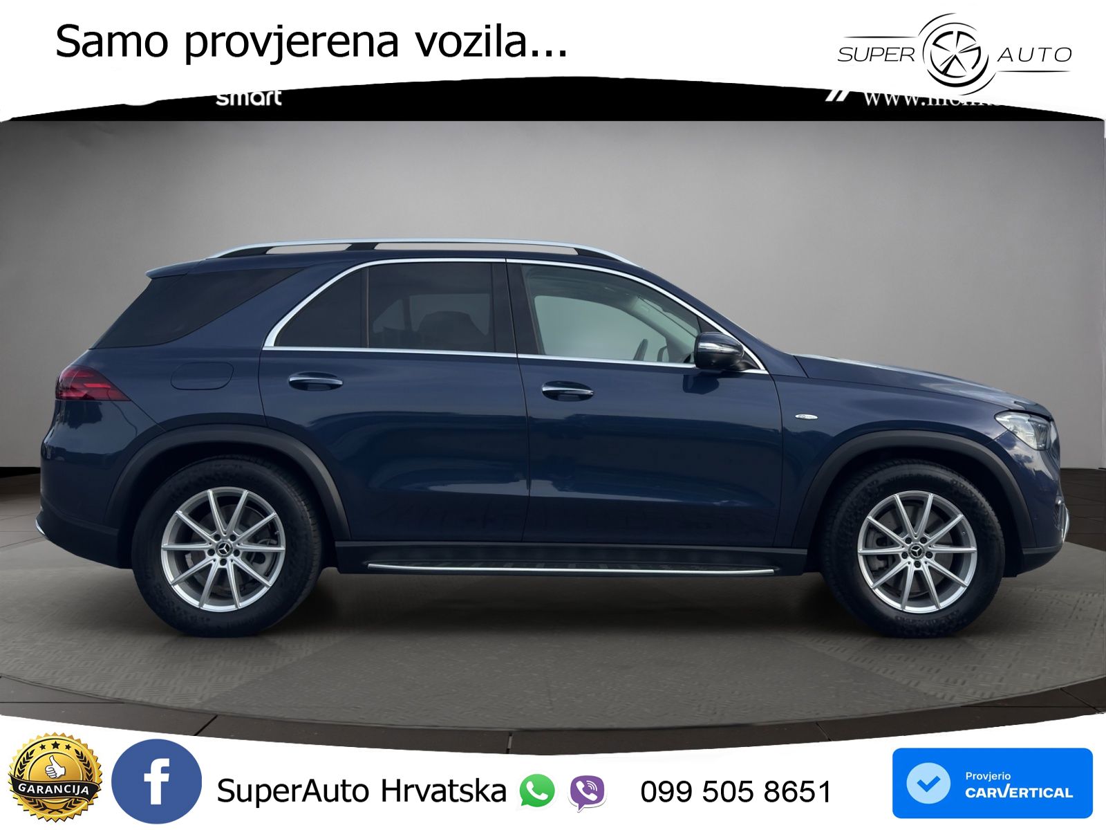 Mercedes GLE 350de (333 KS) 4MATIC 9G-TRONIC ZRAČNI+ACC+GR SJED+360+PANO