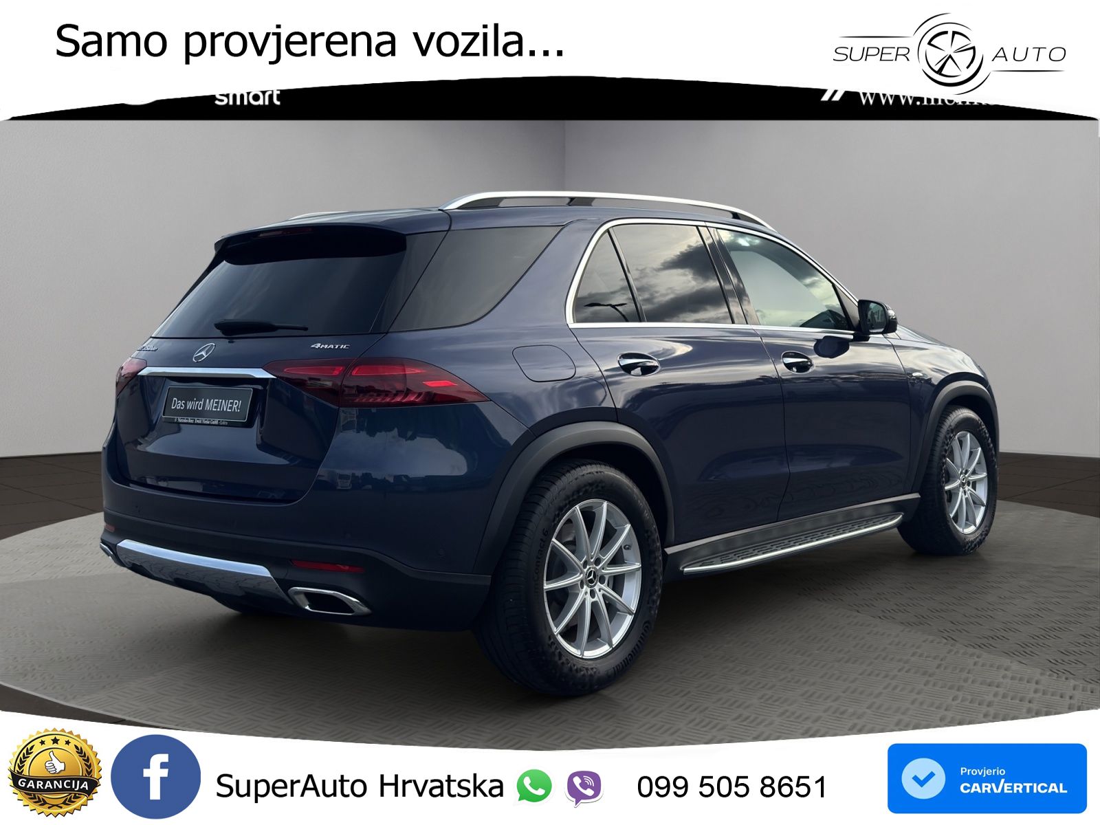 Mercedes GLE 350de (333 KS) 4MATIC 9G-TRONIC ZRAČNI+ACC+GR SJED+360+PANO