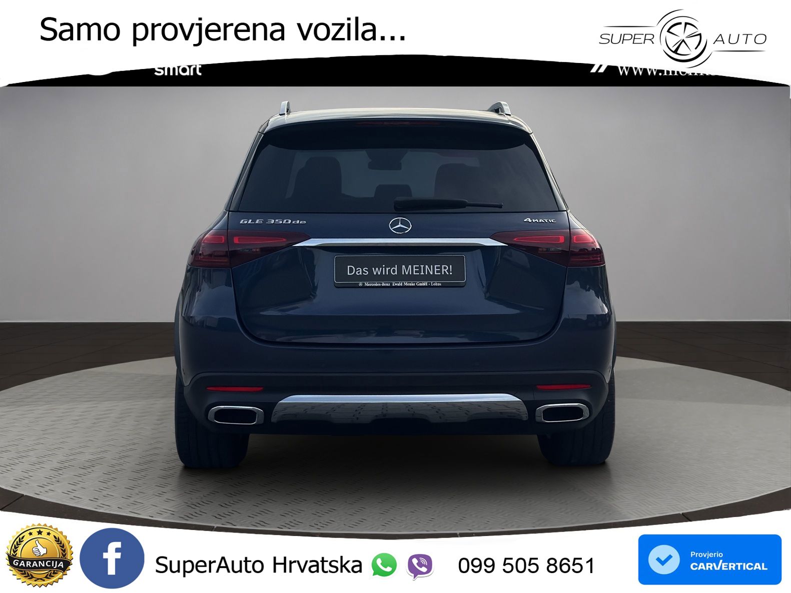 Mercedes GLE 350de (333 KS) 4MATIC 9G-TRONIC ZRAČNI+ACC+GR SJED+360+PANO