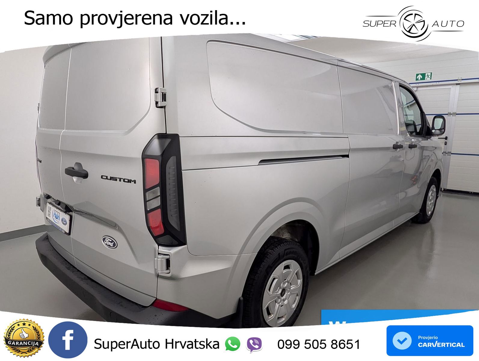 Ford Transit Custom 2.0 Trend 320 L2 LED+SHZ+ACC+Kam. 136 KS