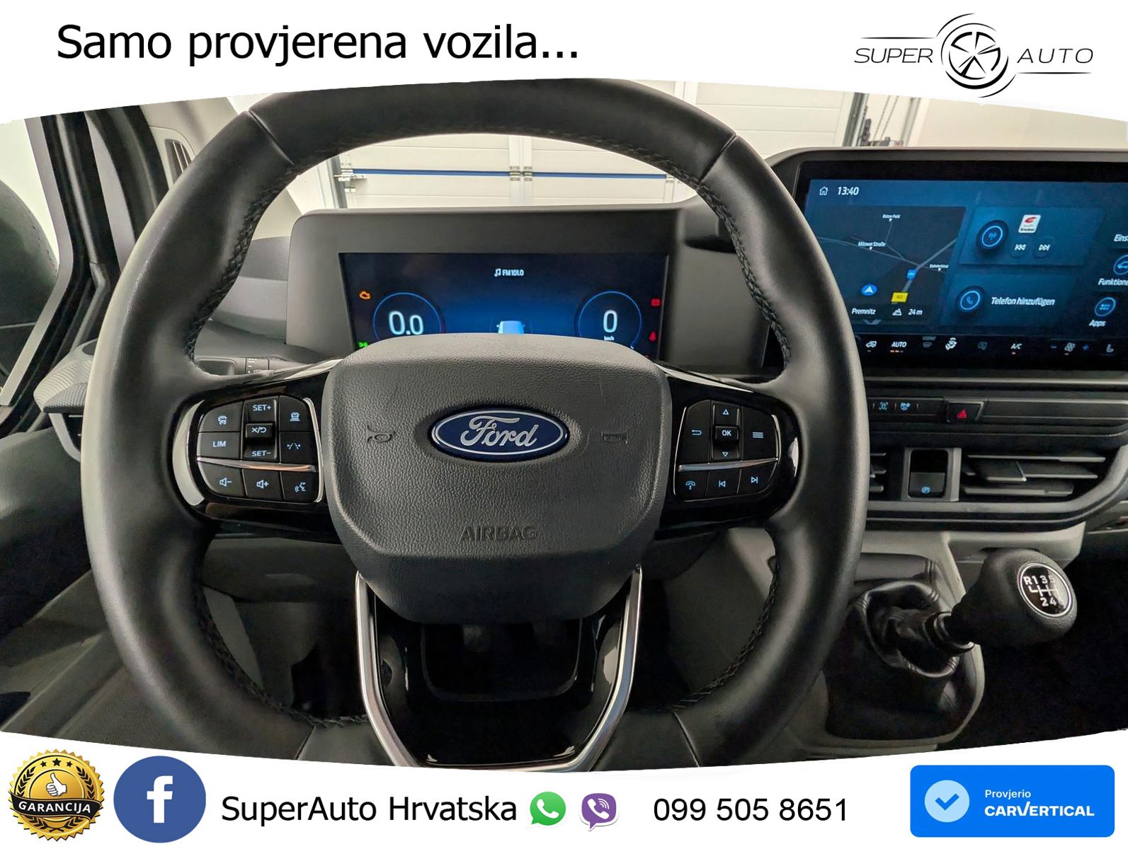 Ford Transit Custom 2.0 Trend 320 L2 LED+SHZ+ACC+Kam. 136 KS