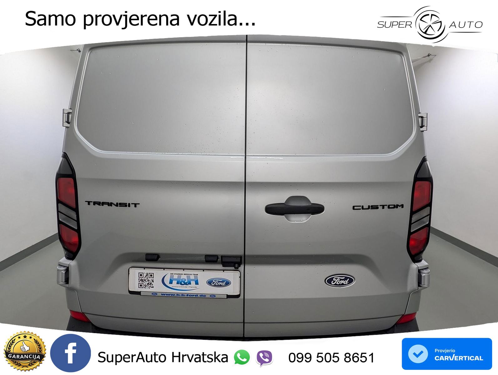 Ford Transit Custom 2.0 Trend 320 L2 LED+SHZ+ACC+Kam. 136 KS
