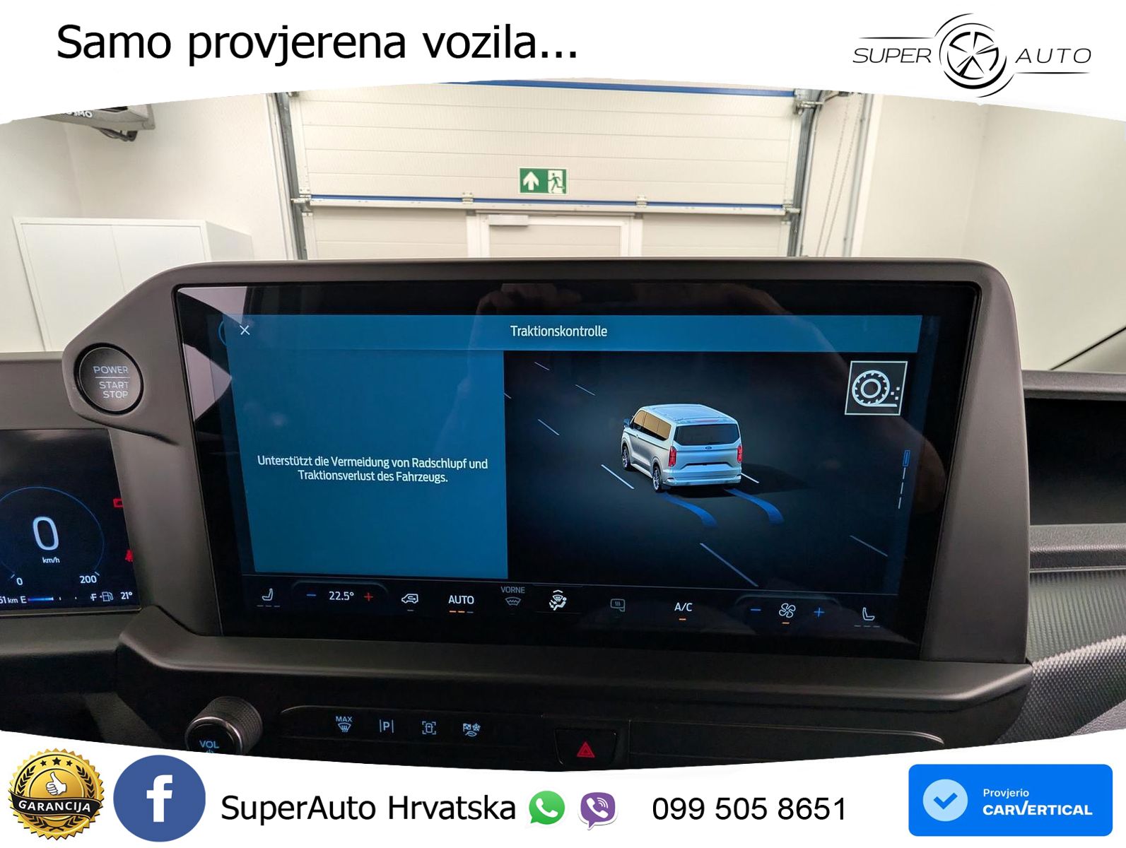 Ford Transit Custom 2.0 Trend 320 L2 LED+SHZ+ACC+Kam. 136 KS