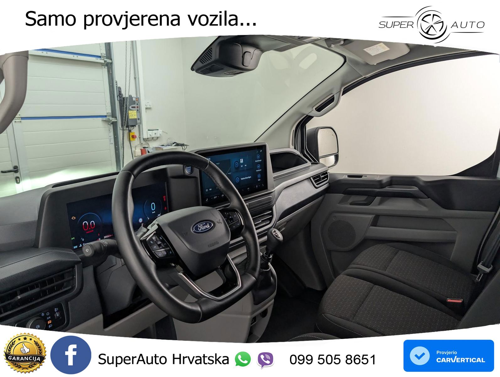 Ford Transit Custom 2.0 Trend 320 L2 LED+SHZ+ACC+Kam. 136 KS