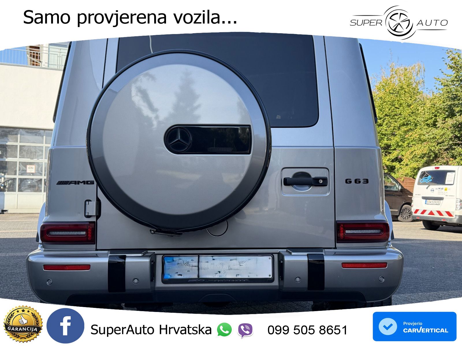 Mercedes AMG G 63 Long V8 (585 KS) 4MATIC 9G-TRONIC AMG SPEEDSHIFT PLUS ACC+GR SJED+360+PANO