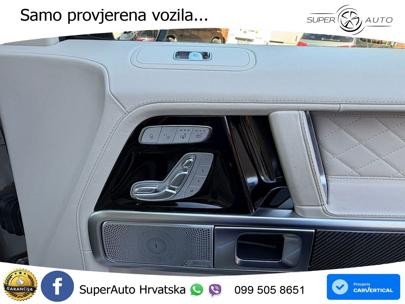 Mercedes AMG G 63 Long V8 (585 KS) 4MATIC 9G-TRONIC AMG SPEEDSHIFT PLUS ACC+GR SJED+360+PANO