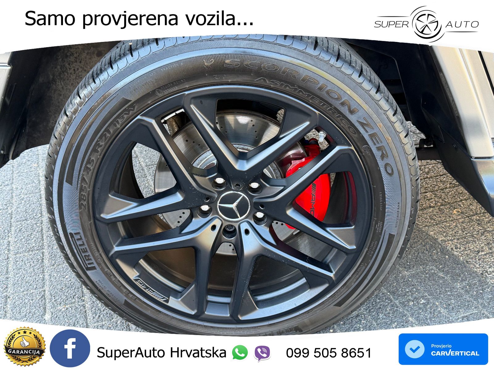 Mercedes AMG G 63 Long V8 (585 KS) 4MATIC 9G-TRONIC AMG SPEEDSHIFT PLUS ACC+GR SJED+360+PANO