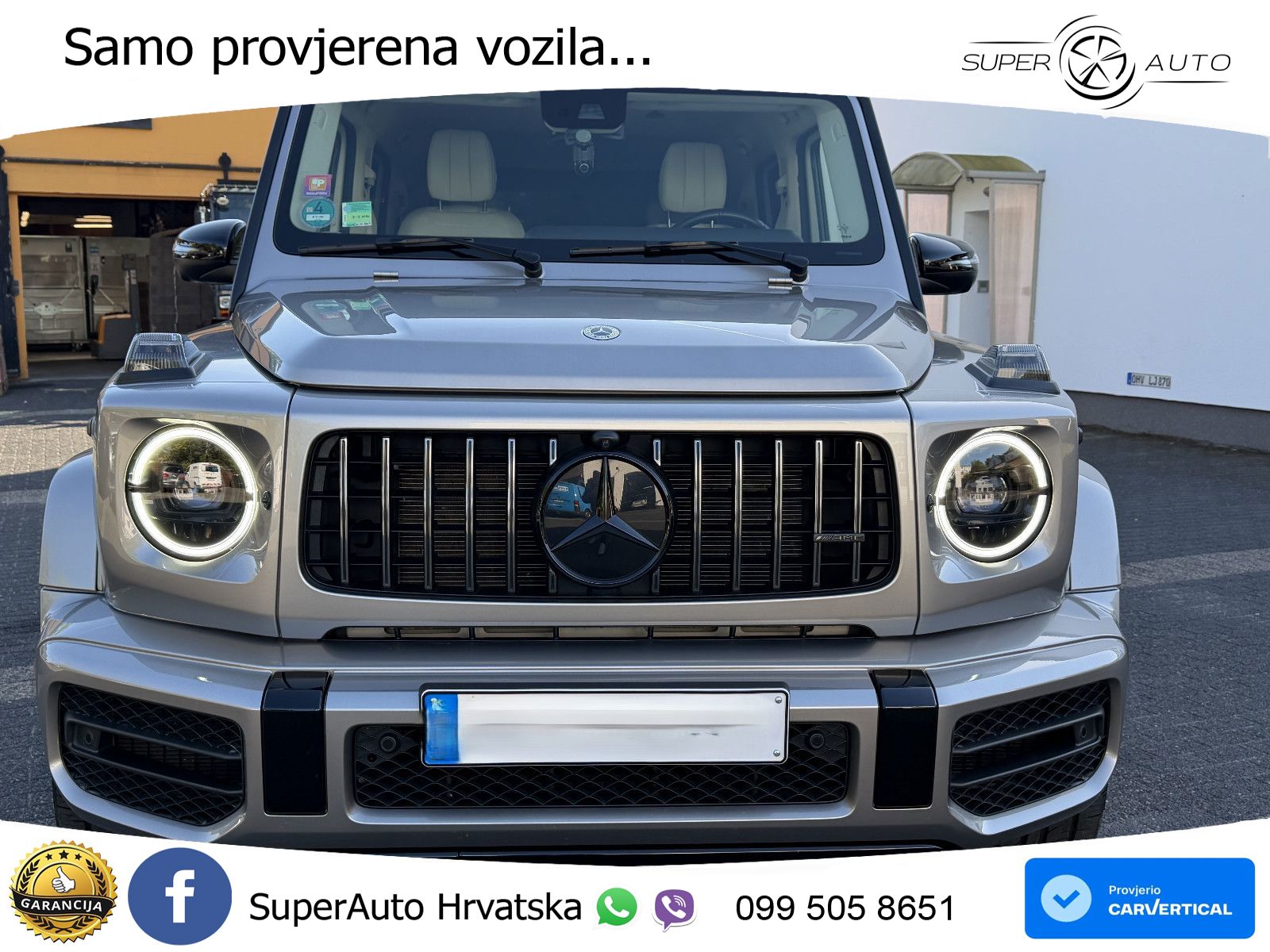 Mercedes AMG G 63 Long V8 (585 KS) 4MATIC 9G-TRONIC AMG SPEEDSHIFT PLUS ACC+GR SJED+360+PANO