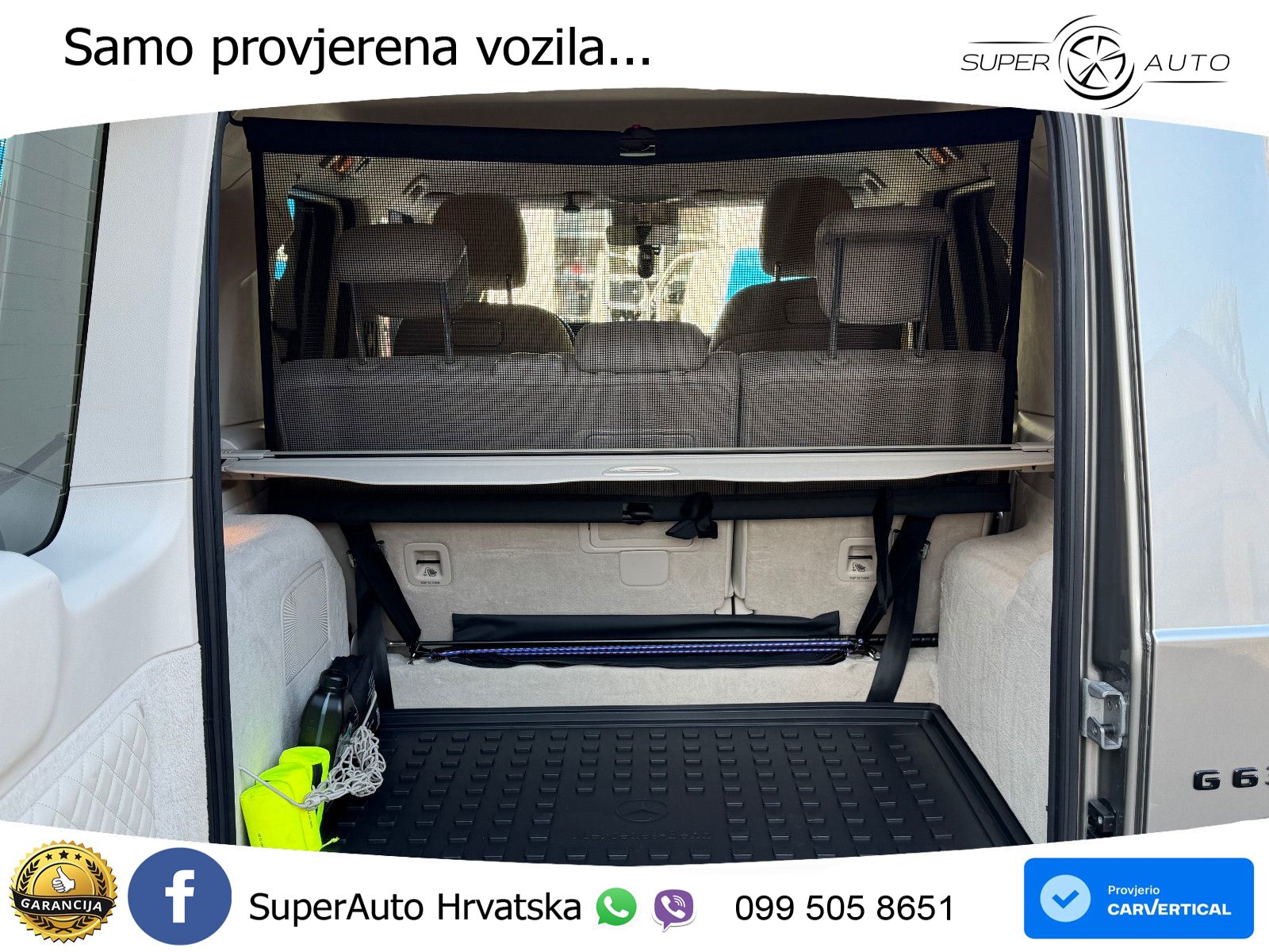 Mercedes AMG G 63 Long V8 (585 KS) 4MATIC 9G-TRONIC AMG SPEEDSHIFT PLUS ACC+GR SJED+360+PANO