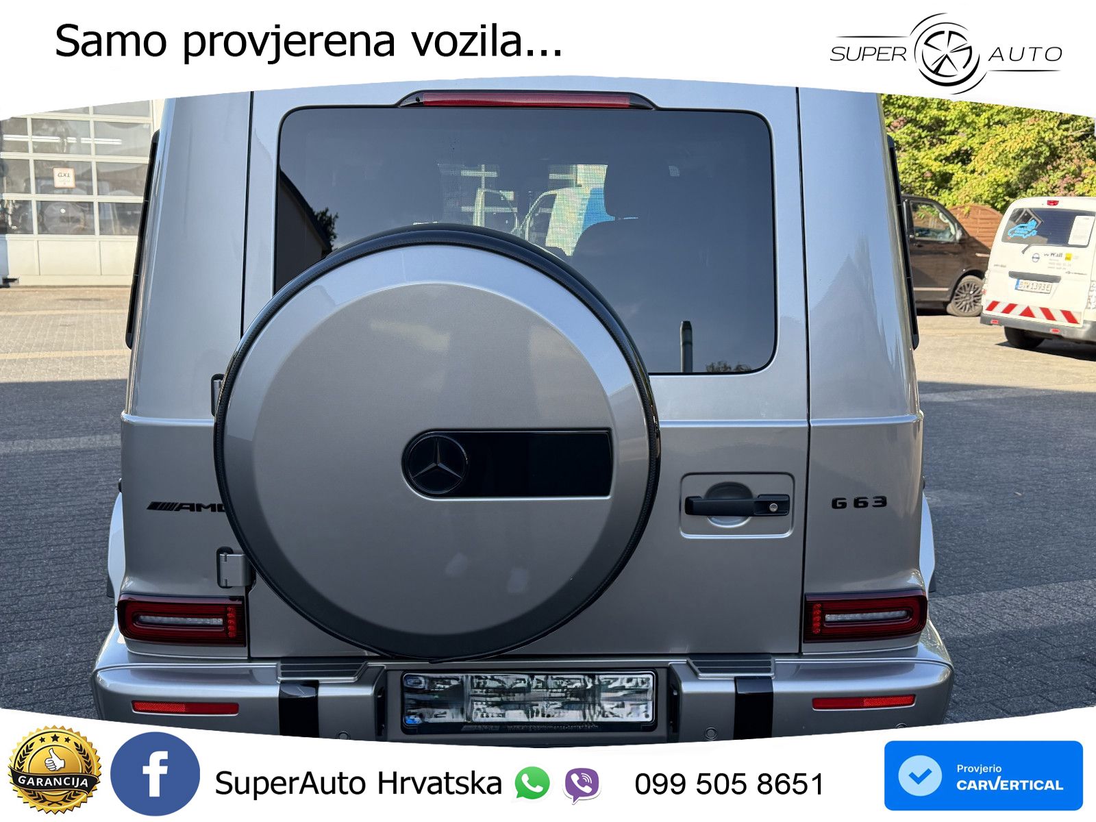Mercedes AMG G 63 Long V8 (585 KS) 4MATIC 9G-TRONIC AMG SPEEDSHIFT PLUS ACC+GR SJED+360+PANO