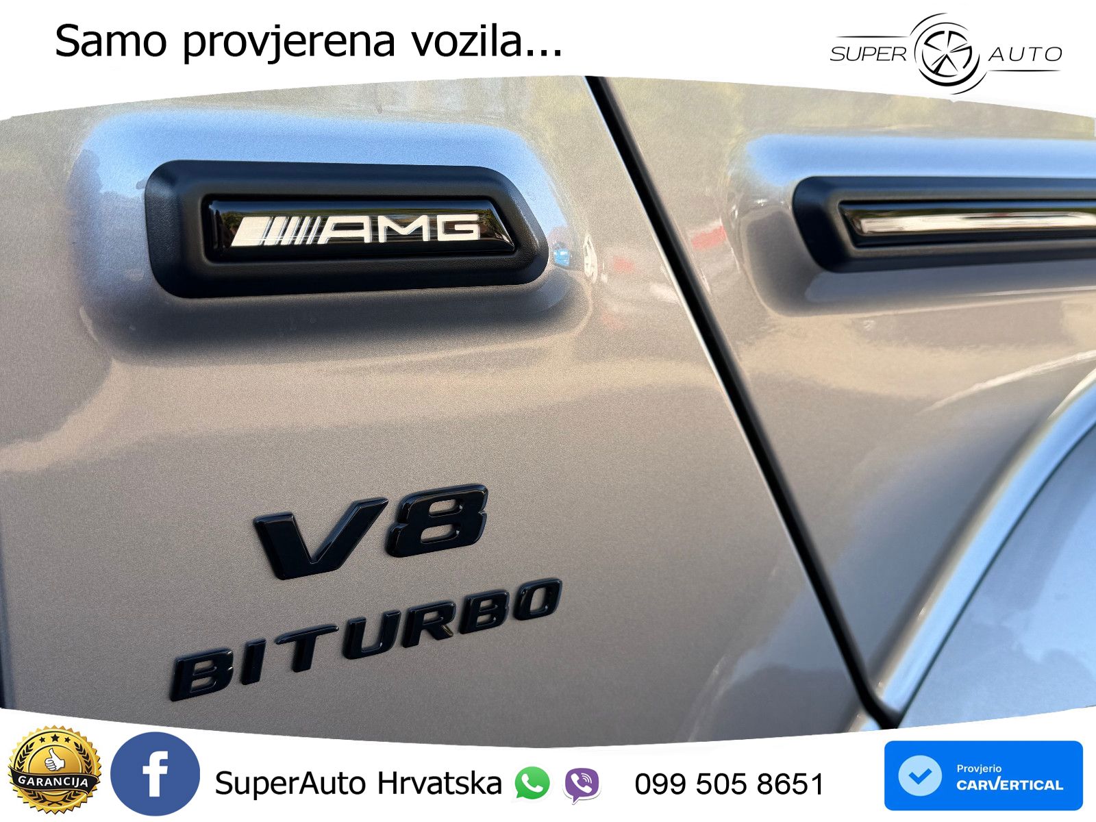 Mercedes AMG G 63 Long V8 (585 KS) 4MATIC 9G-TRONIC AMG SPEEDSHIFT PLUS ACC+GR SJED+360+PANO