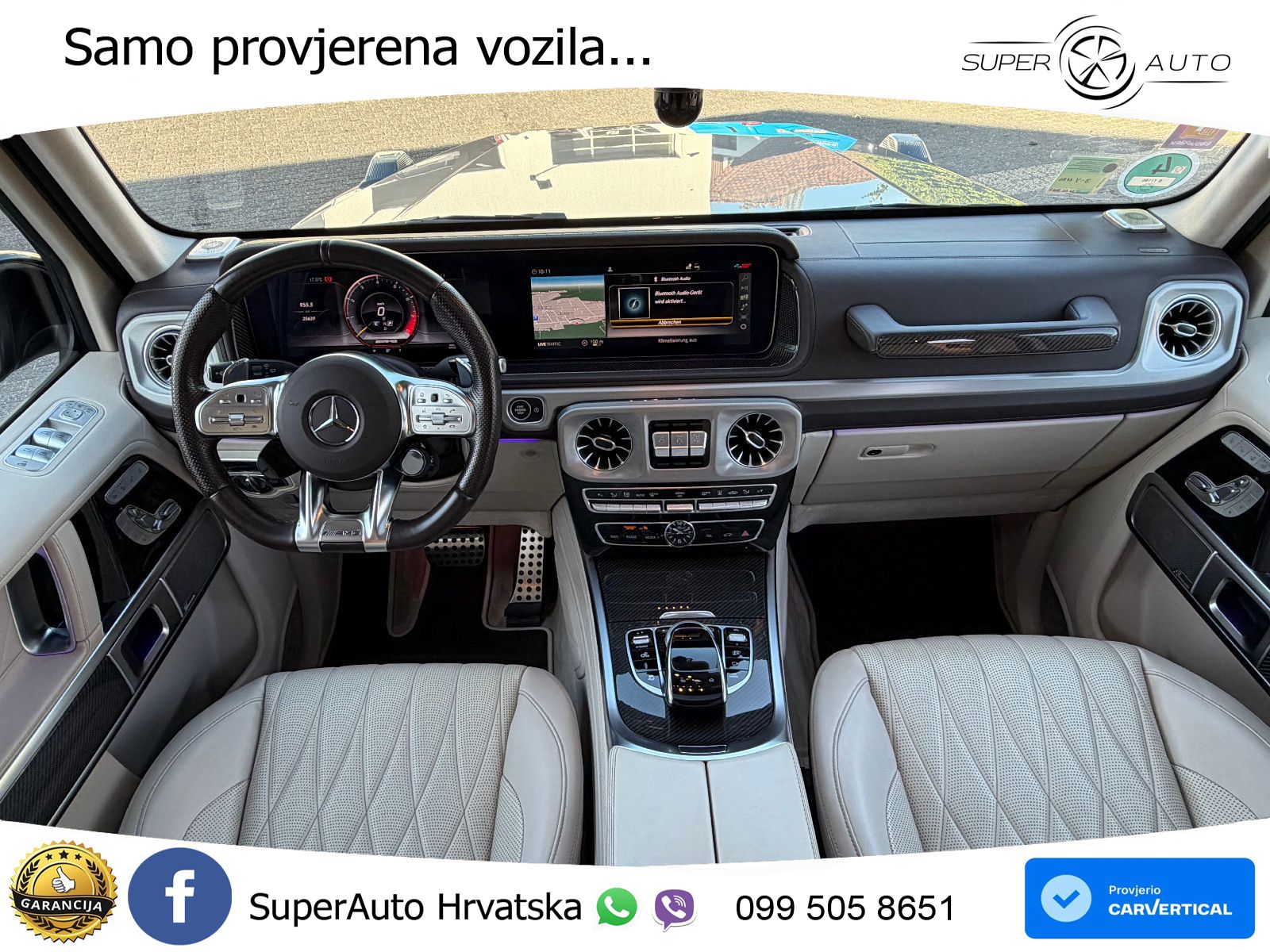 Mercedes AMG G 63 Long V8 (585 KS) 4MATIC 9G-TRONIC AMG SPEEDSHIFT PLUS ACC+GR SJED+360+PANO