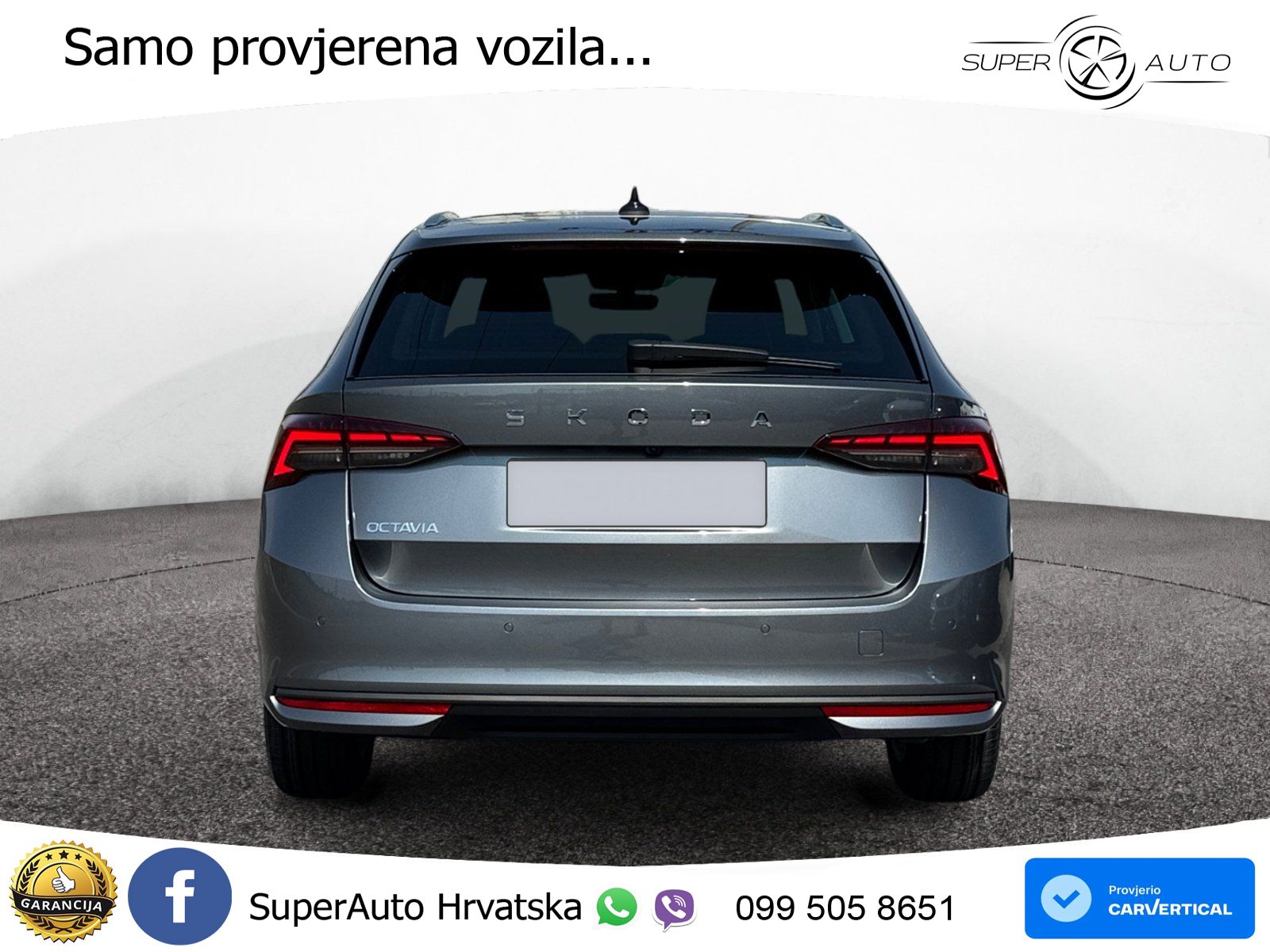 Škoda Octavia Combi 2.0 TDI (150 KS) DSG Selection LED+GR SJED+ACC