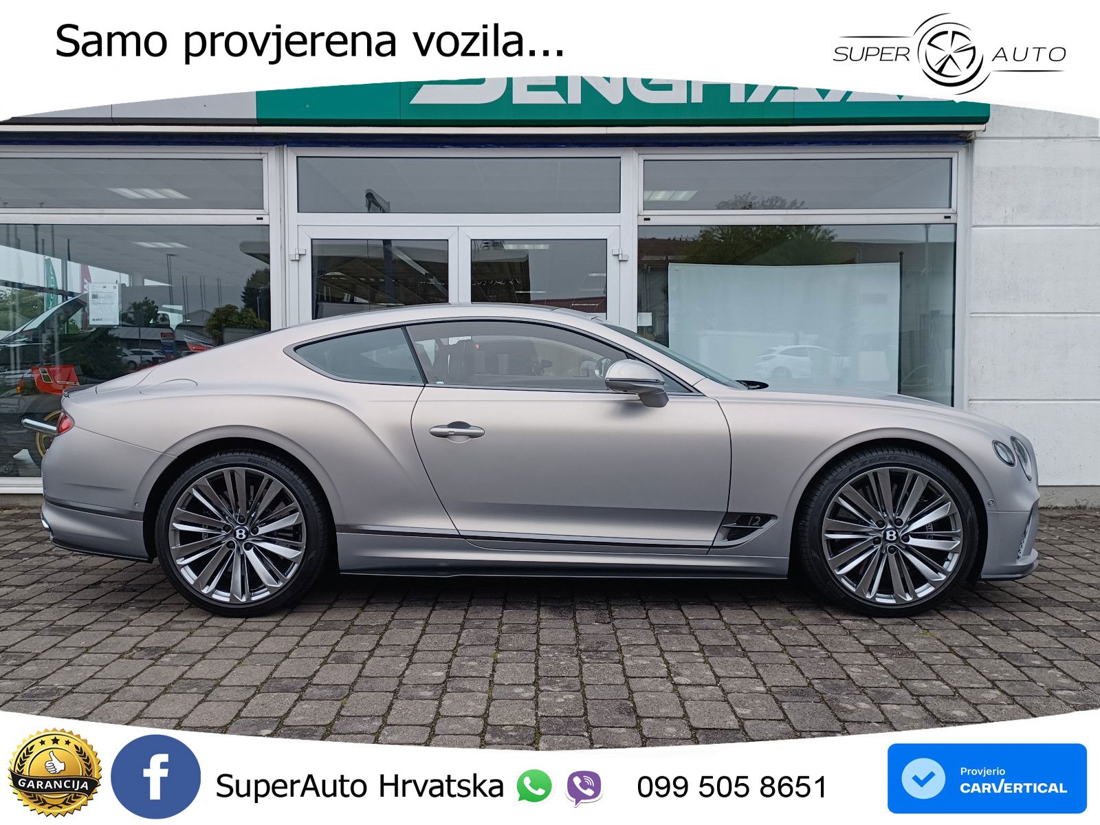 Bentley Continental GT III Speed 6.0 TSI W12 (659 KS) AWD DCT LED+GR SJED+ACC