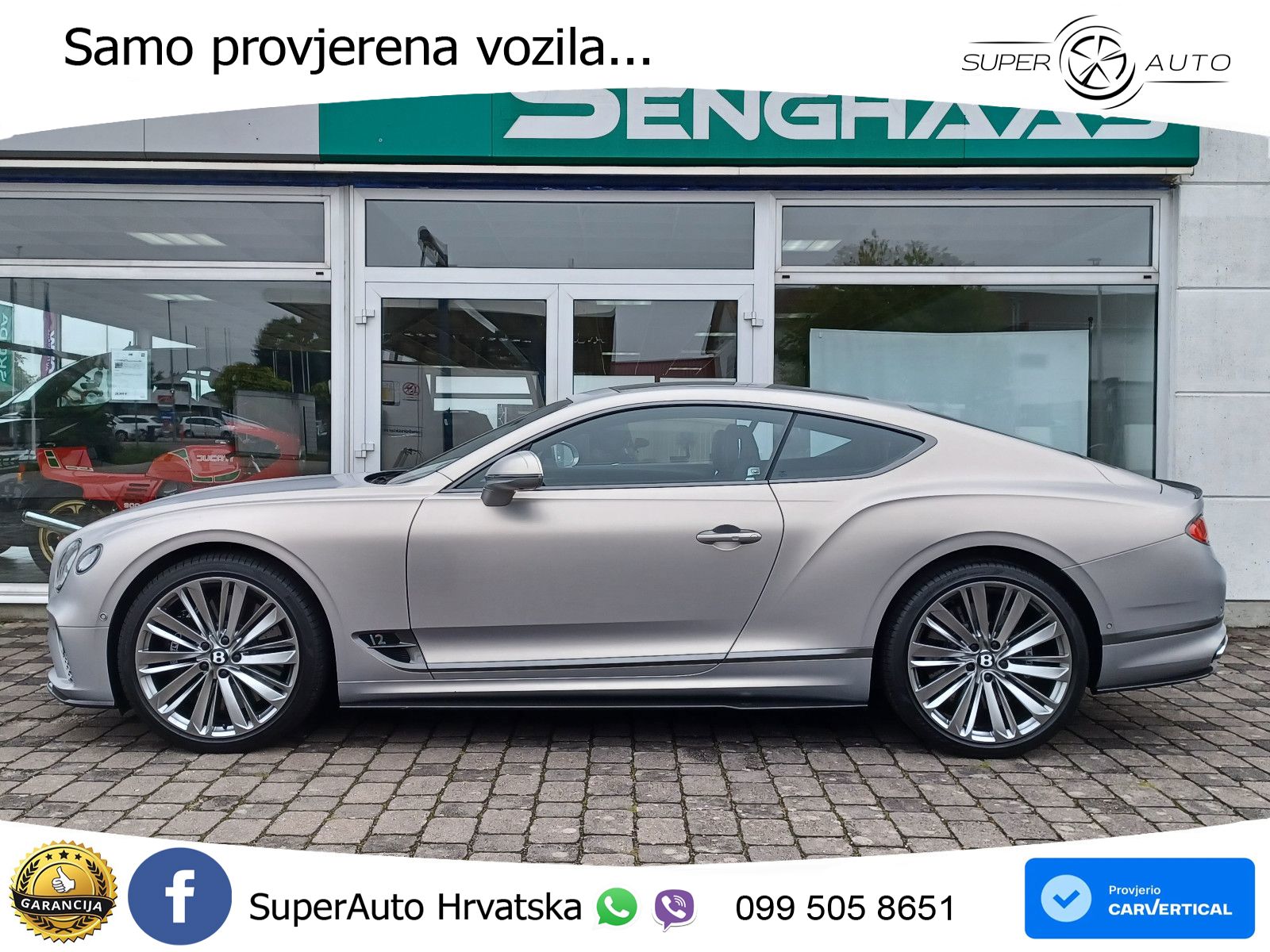 Bentley Continental GT III Speed 6.0 TSI W12 (659 KS) AWD DCT LED+GR SJED+ACC