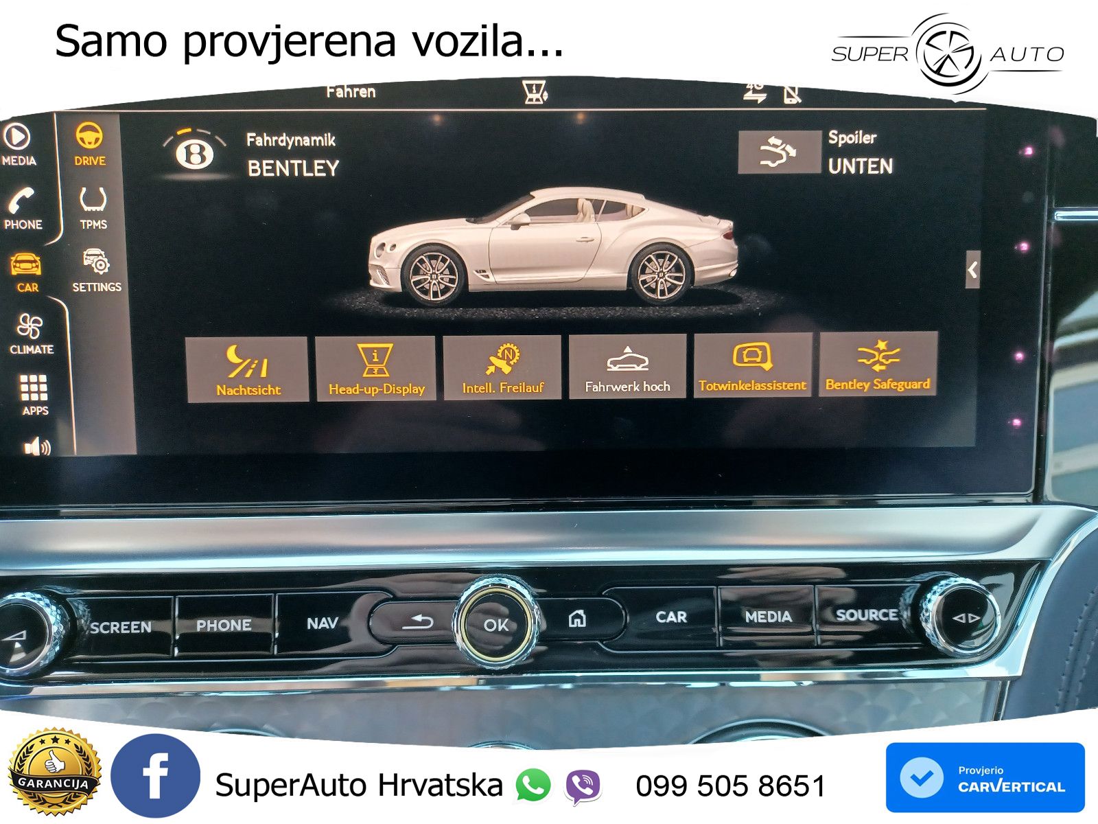 Bentley Continental GT III Speed 6.0 TSI W12 (659 KS) AWD DCT LED+GR SJED+ACC