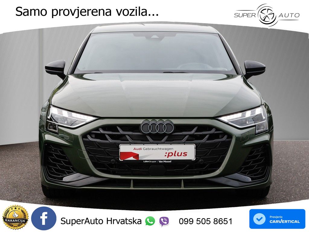 Audi S3 Limuzina 2.0 TFSI (333 KS) quattro S tronic MATRIX+GR SJED+KAM