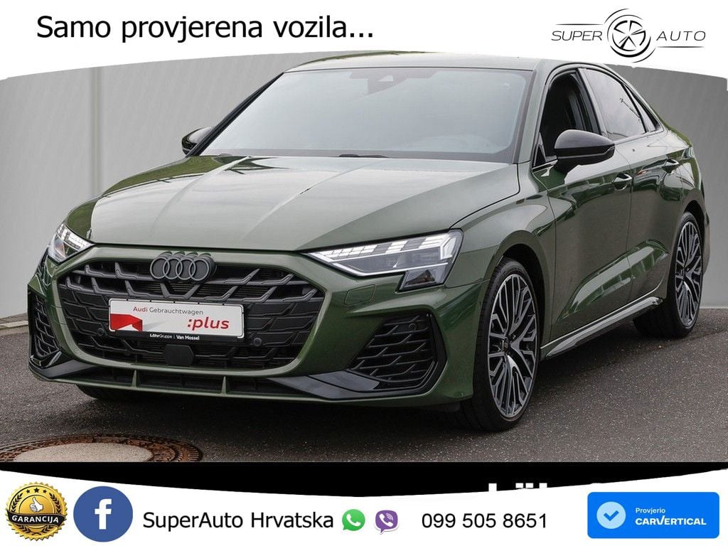 Audi S3 Limuzina 2.0 TFSI (333 KS) quattro S tronic MATRIX+GR SJED+KAM