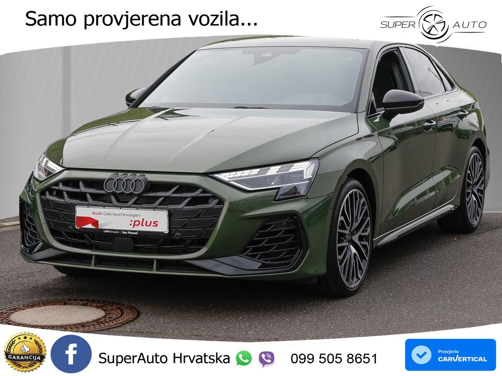 Audi S3 Limuzina 2.0 TFSI (333 KS) quattro S tronic MATRIX+GR SJED+KAM