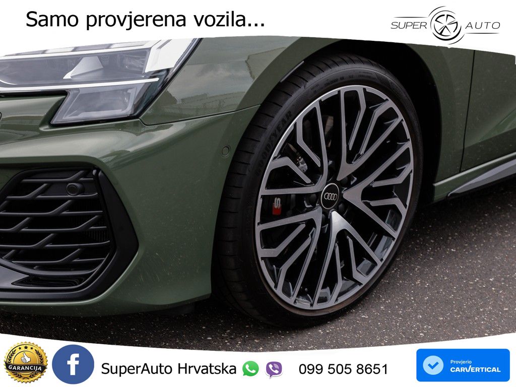 Audi S3 Limuzina 2.0 TFSI (333 KS) quattro S tronic MATRIX+GR SJED+KAM