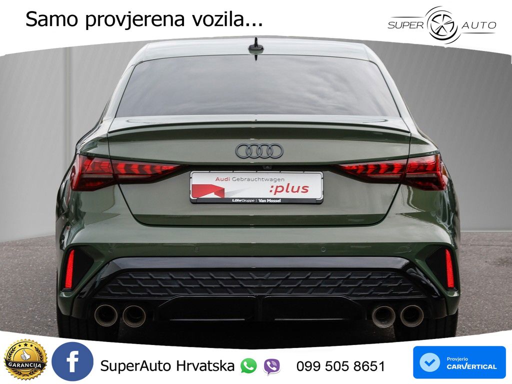 Audi S3 Limuzina 2.0 TFSI (333 KS) quattro S tronic MATRIX+GR SJED+KAM