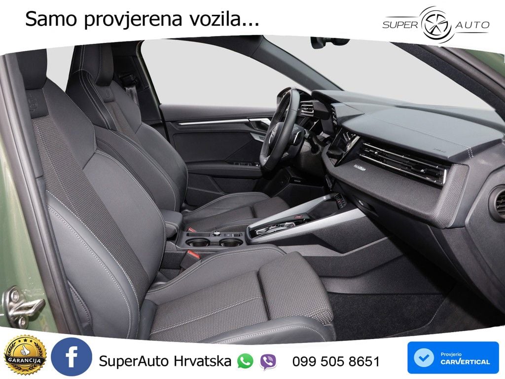 Audi S3 Limuzina 2.0 TFSI (333 KS) quattro S tronic MATRIX+GR SJED+KAM