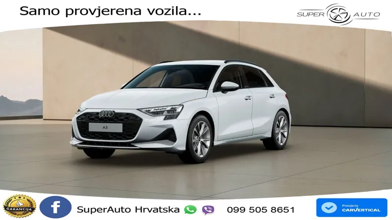 Audi A3 30 TFSI (116 KS) advanced LED+GR SJED+ACC