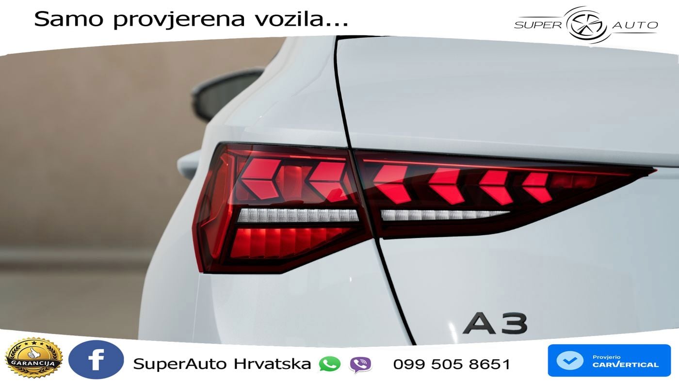 Audi A3 30 TFSI (116 KS) advanced LED+GR SJED+ACC