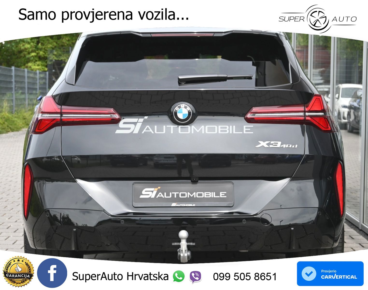 BMW X3 40d xDrive Steptronic M Sport LED+GR SJED+ACC