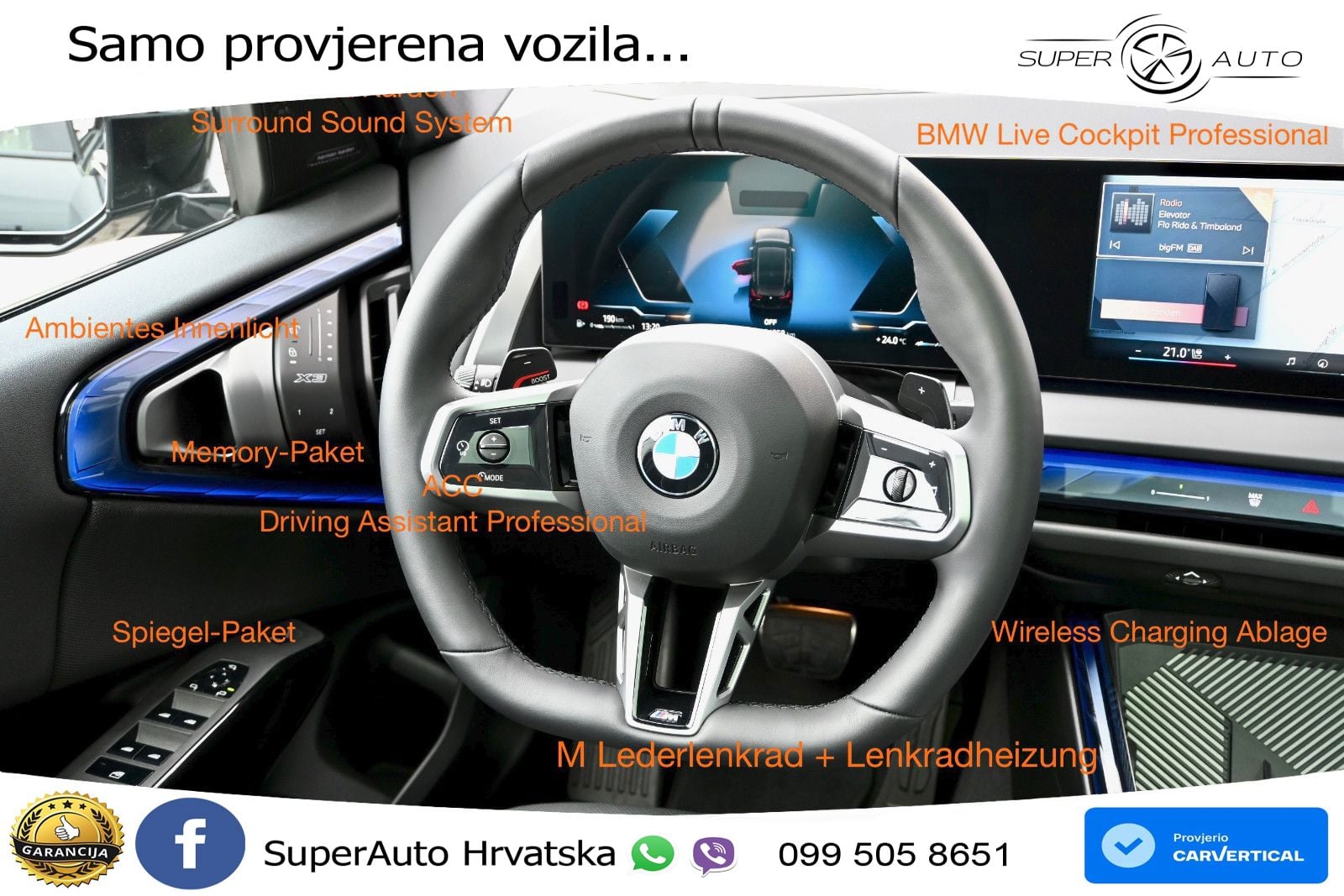 BMW X3 40d xDrive Steptronic M Sport LED+GR SJED+ACC