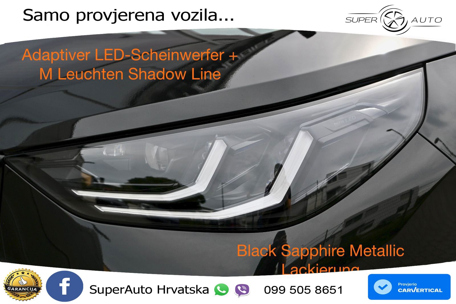 BMW X3 40d xDrive Steptronic M Sport LED+GR SJED+ACC