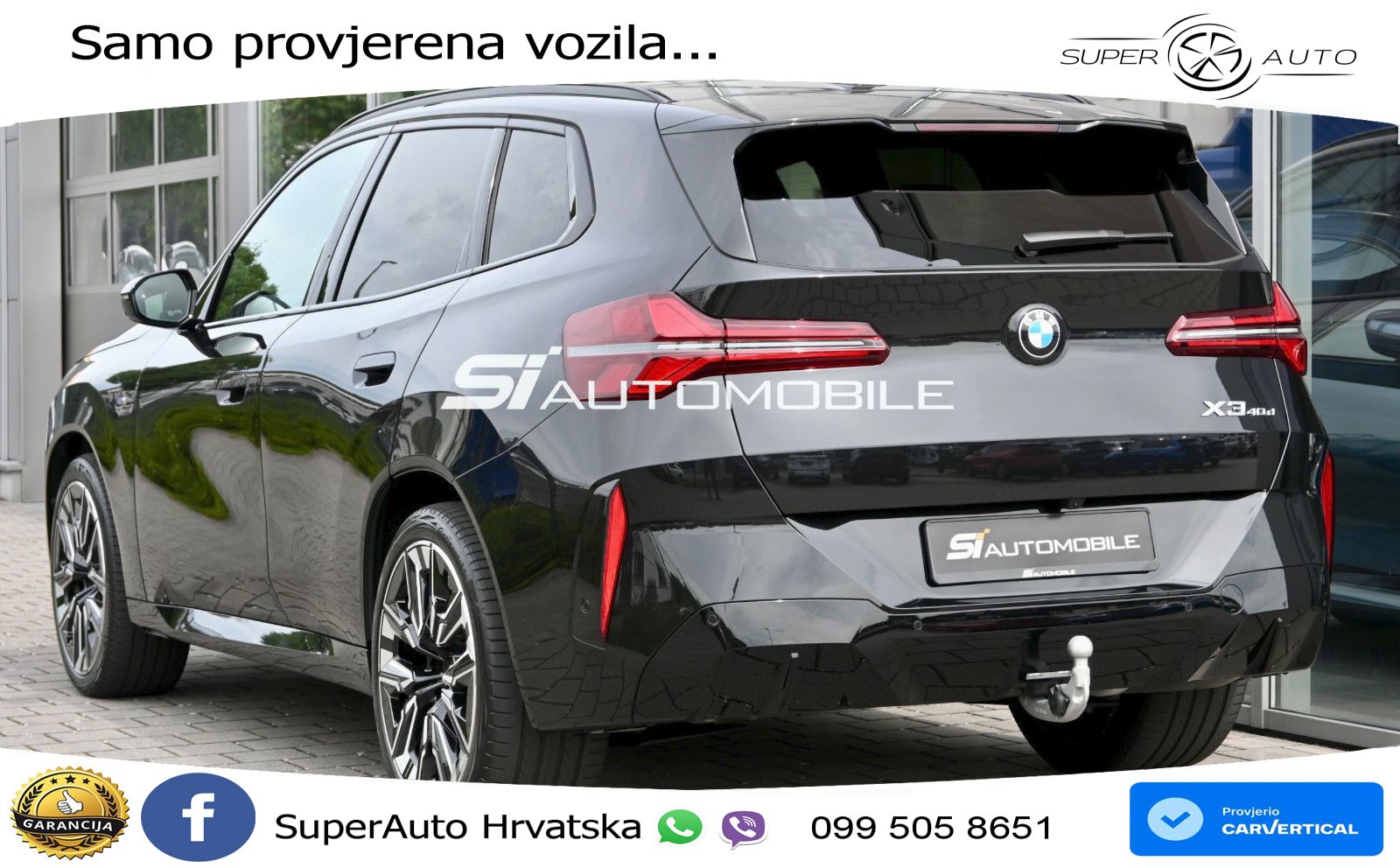 BMW X3 40d xDrive Steptronic M Sport LED+GR SJED+ACC