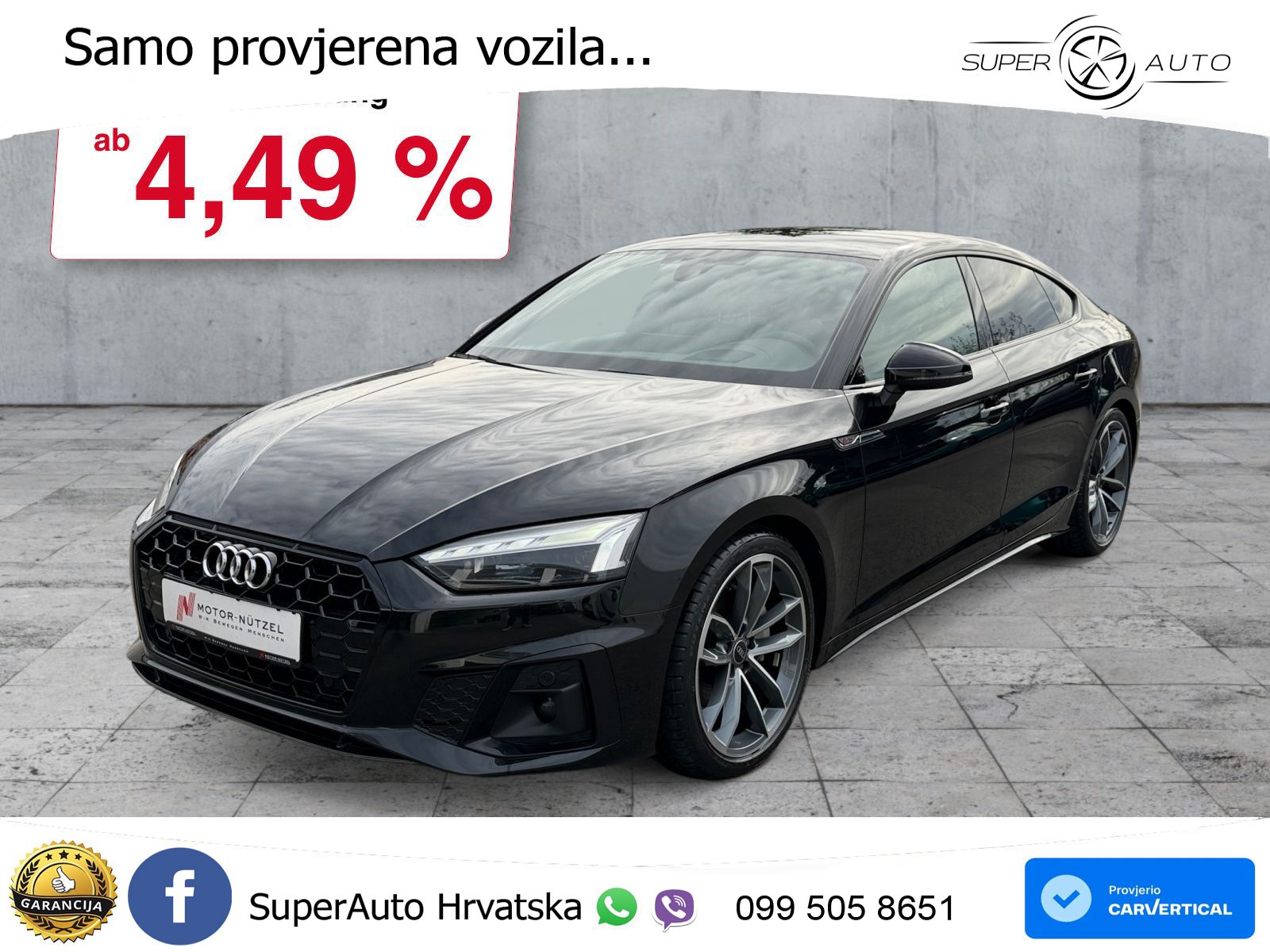 Audi A5 Sportback 40 TDI (204 KS) S tronic S line MATRIX+GR SJED+KAM