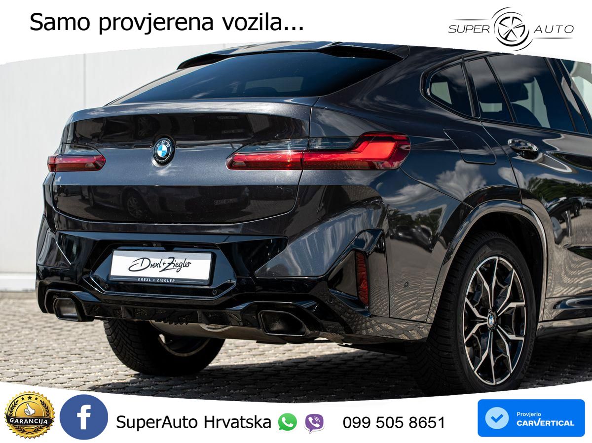 BMW X4 30d (286 KS) xDrive Steptronic M Sport ACC+HEAD+GR SJED+360+PANO
