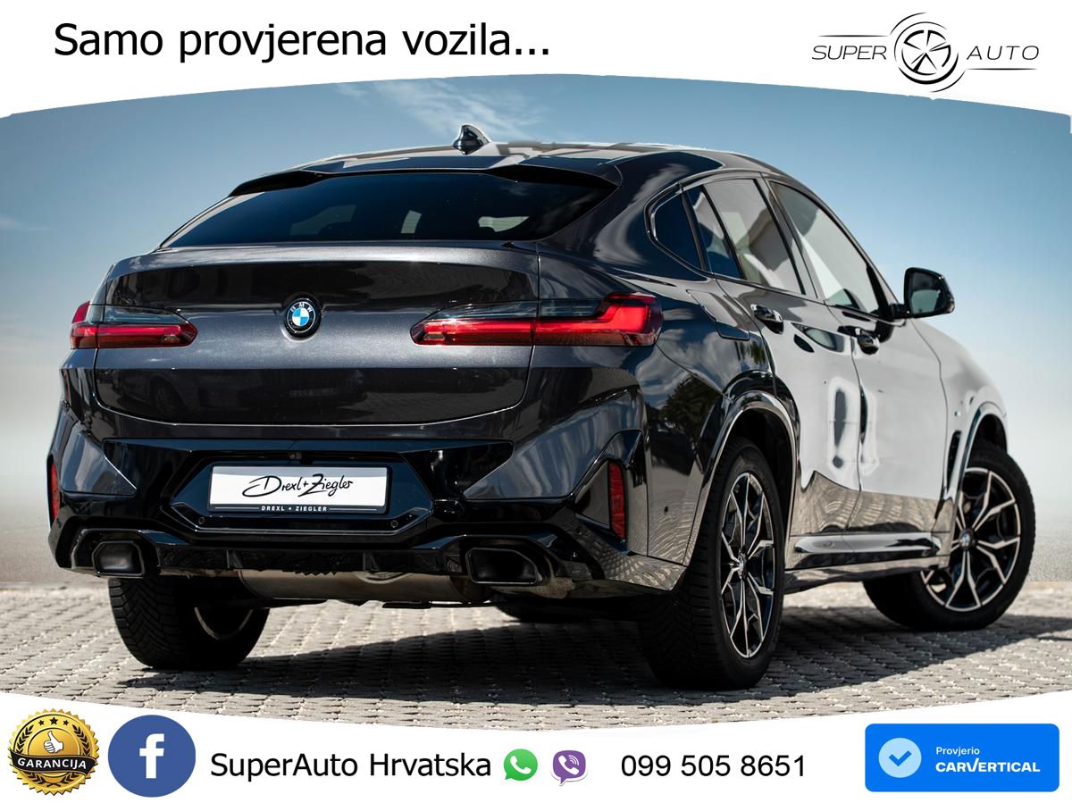 BMW X4 30d (286 KS) xDrive Steptronic M Sport ACC+HEAD+GR SJED+360+PANO