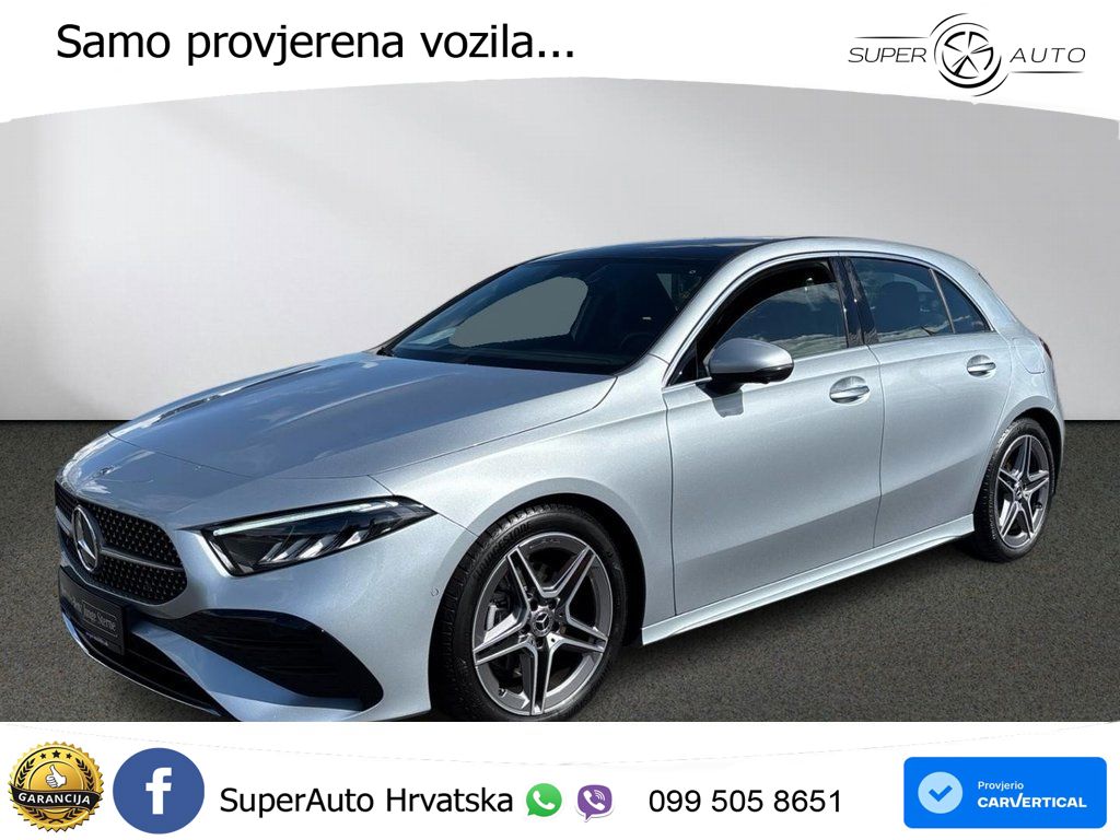 Mercedes-Benz A 180 7G-DCT AMG ACC+GR SJED+360+PANO