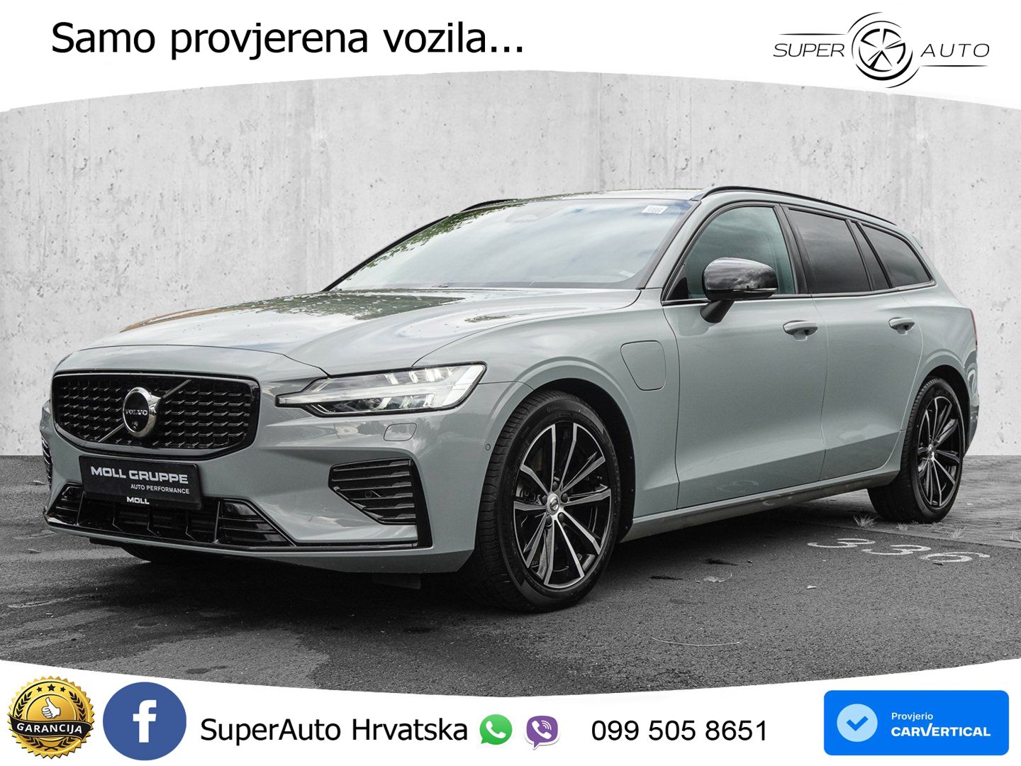 Volvo V60 2.0 T8 AWD Geartronic LED+GR SJED+ACC
