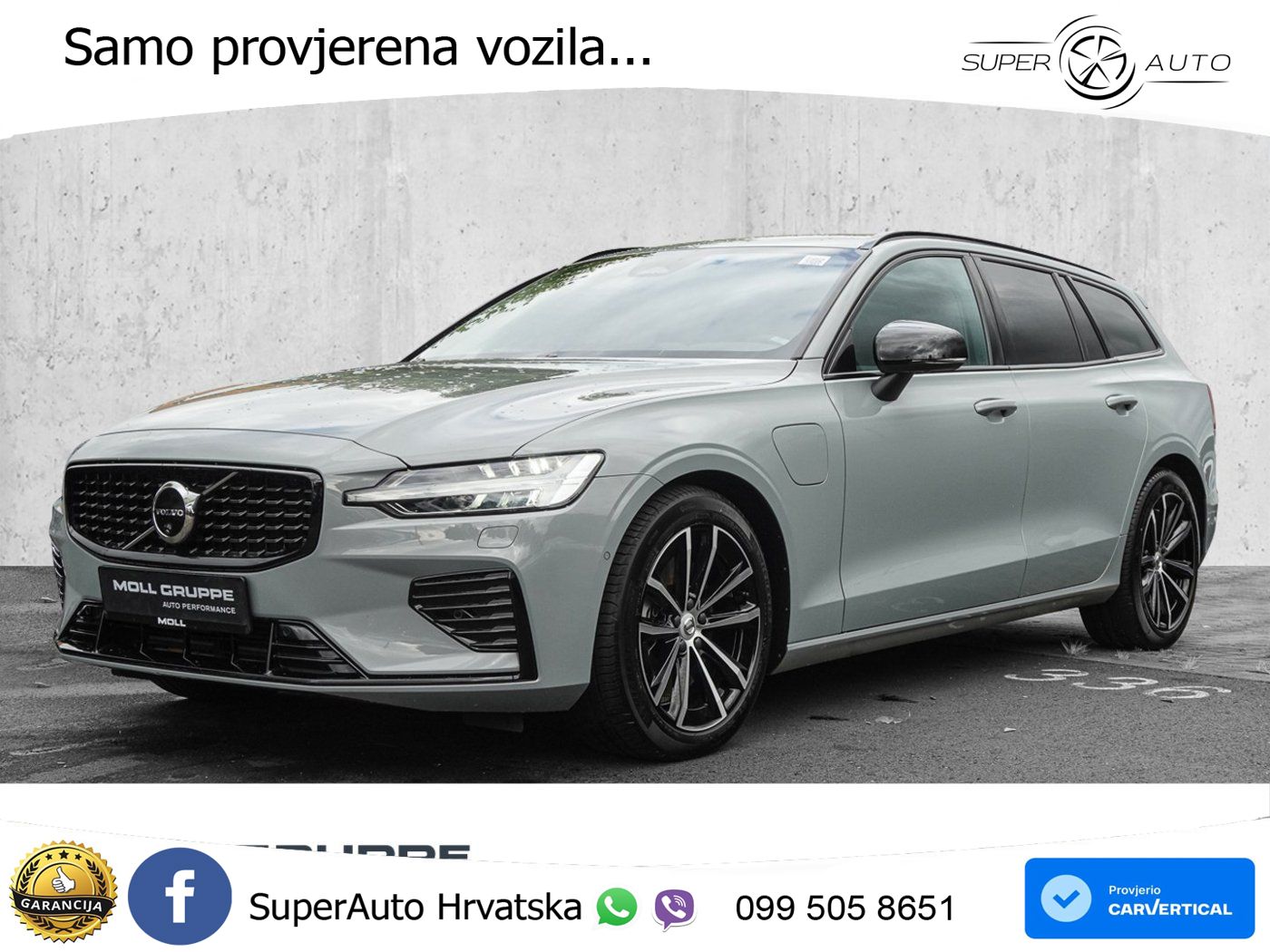 Volvo V60 2.0 T8 AWD Geartronic LED+GR SJED+ACC