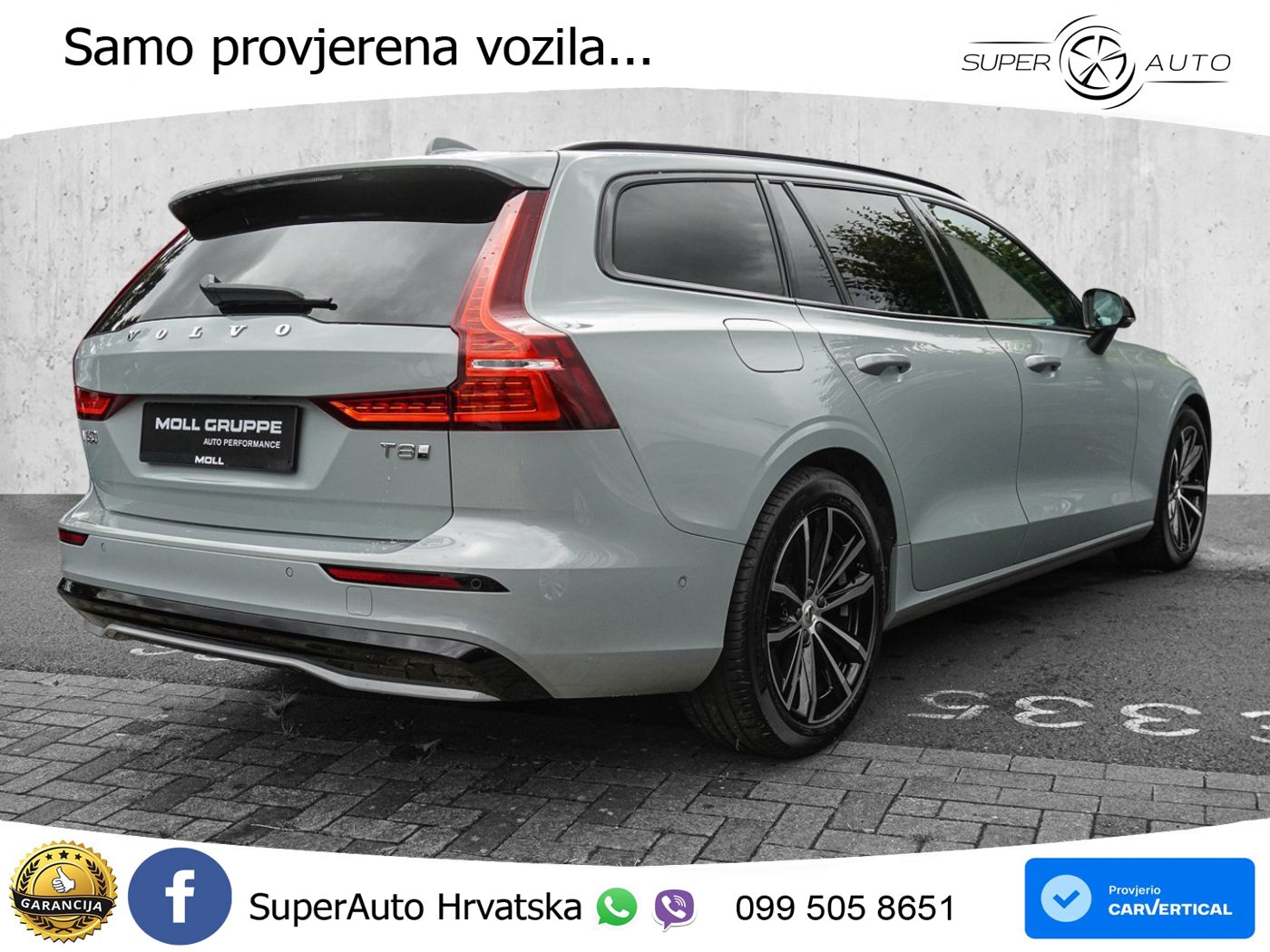Volvo V60 2.0 T8 AWD Geartronic LED+GR SJED+ACC