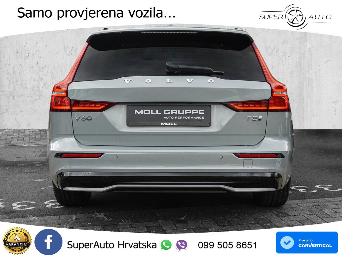 Volvo V60 2.0 T8 AWD Geartronic LED+GR SJED+ACC