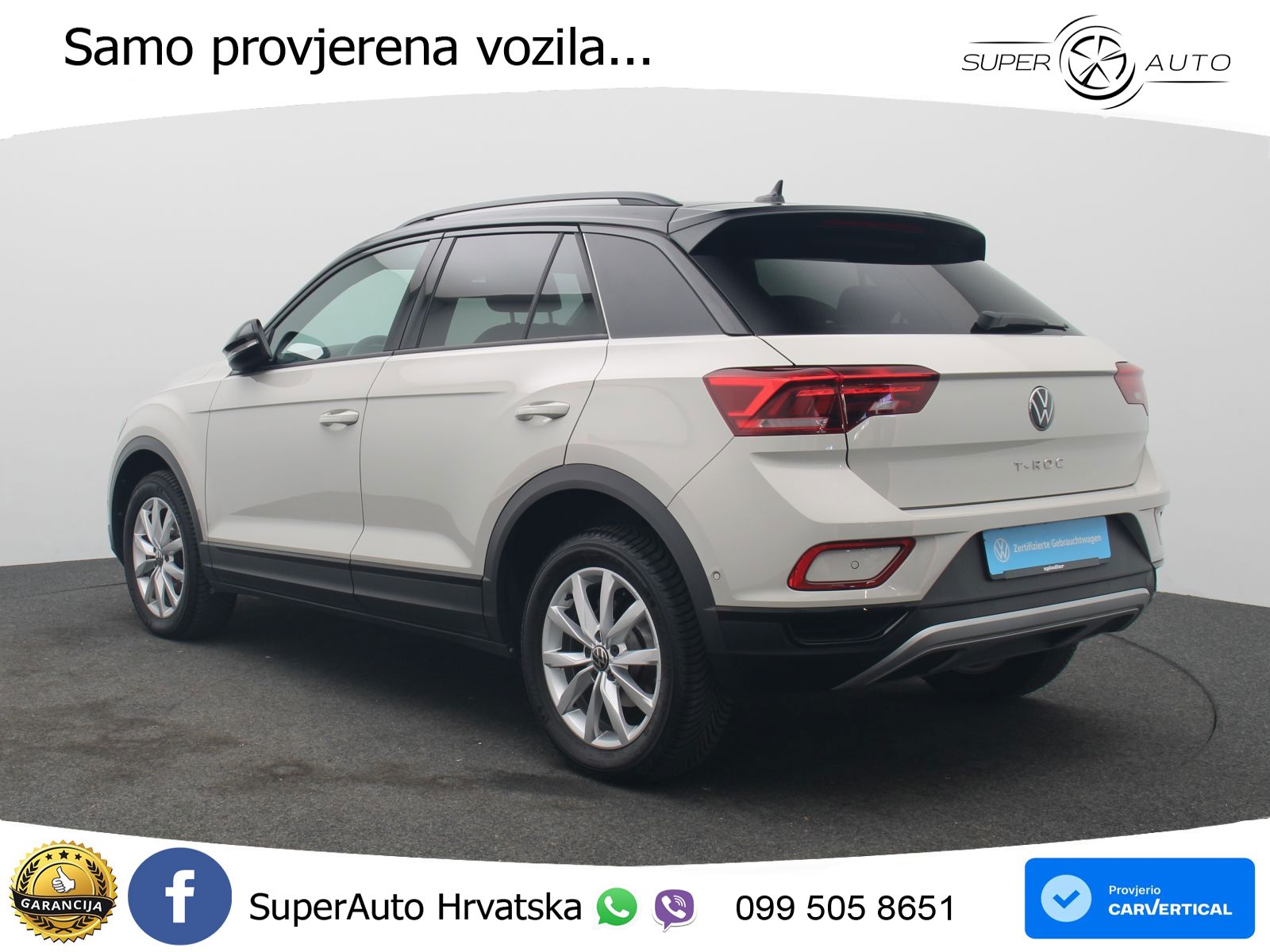 Volkswagen T-Roc 1.5 TSI (150 KS) DSG LED+GR SJED+ACC
