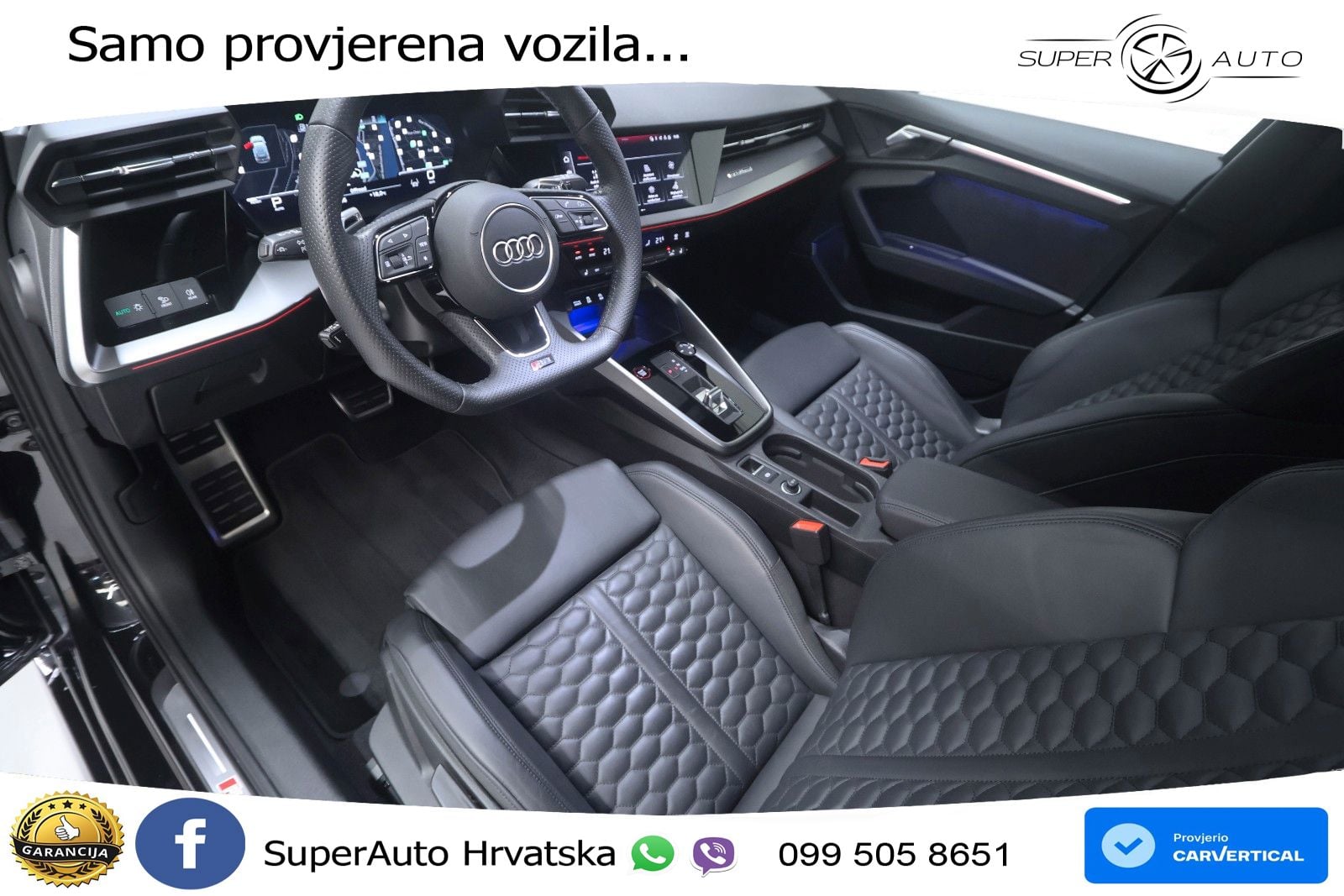 Audi RS3 Sportback 2.5 TFSI (400 KS) quattro S tronic LED+GR SJED+ACC