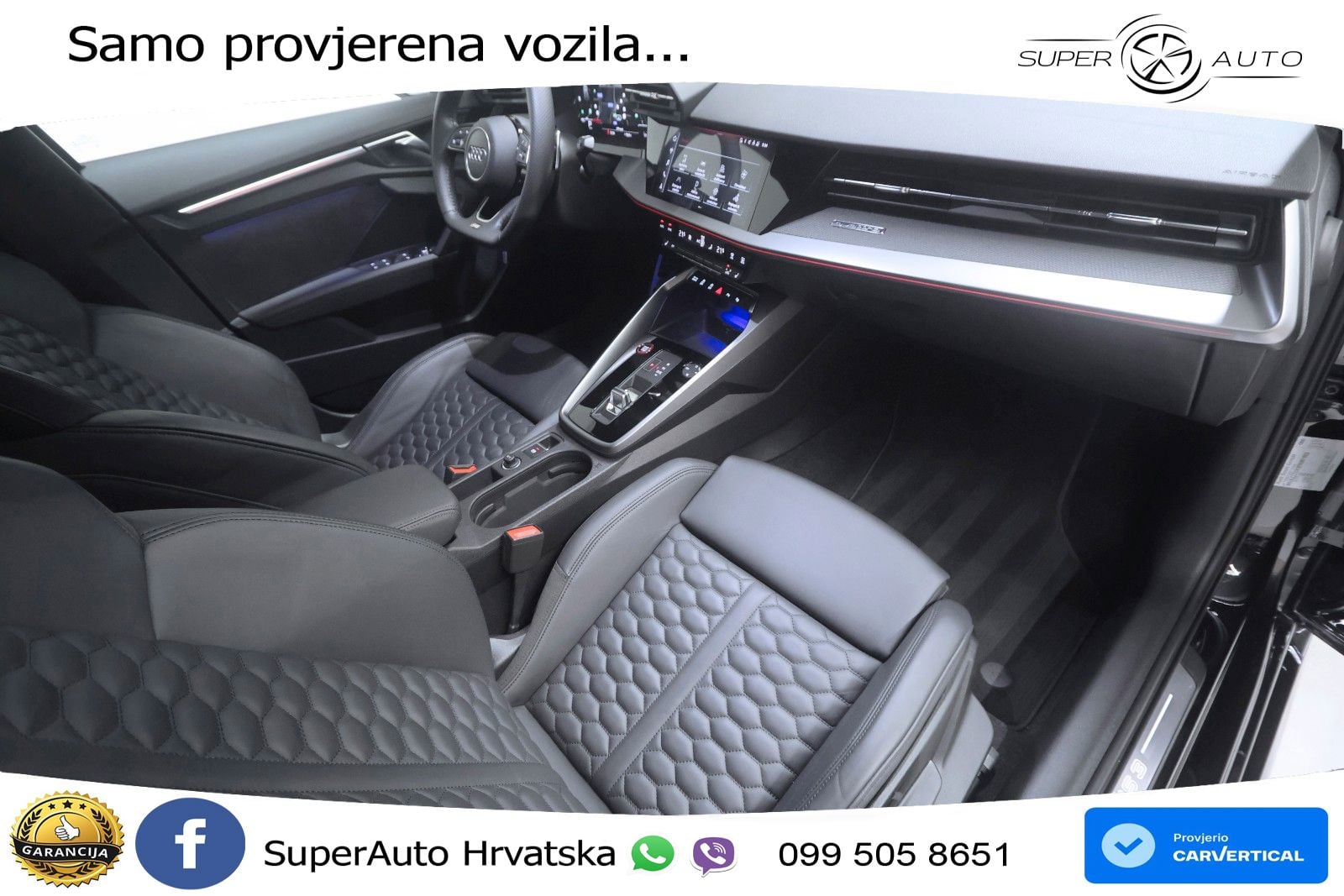 Audi RS3 Sportback 2.5 TFSI (400 KS) quattro S tronic LED+GR SJED+ACC