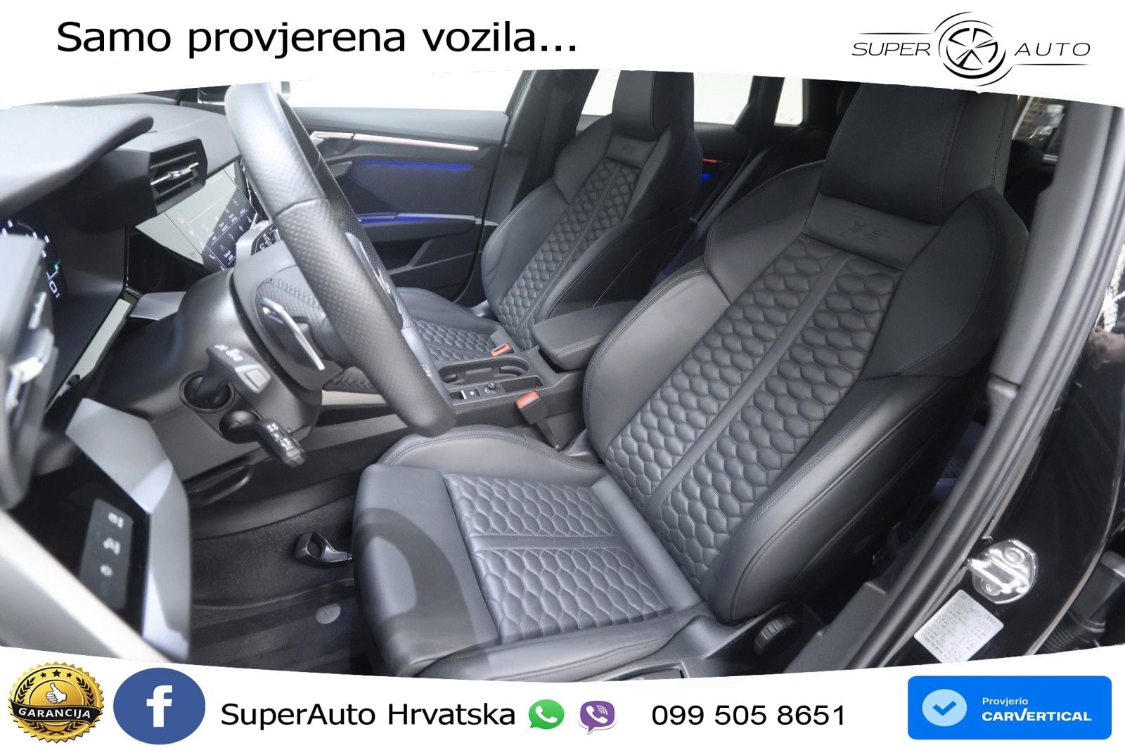 Audi RS3 Sportback 2.5 TFSI (400 KS) quattro S tronic LED+GR SJED+ACC