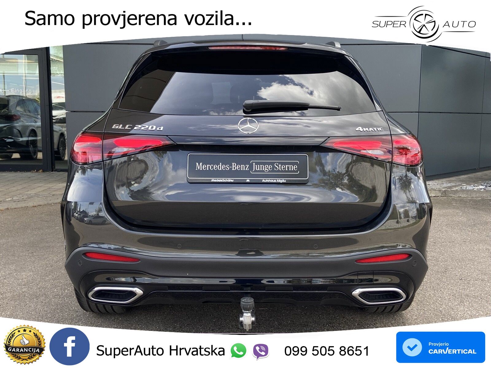 Mercedes GLC 220d (197 KS) 4MATIC 9G-TRONIC AMG LED+GR SJED+ACC