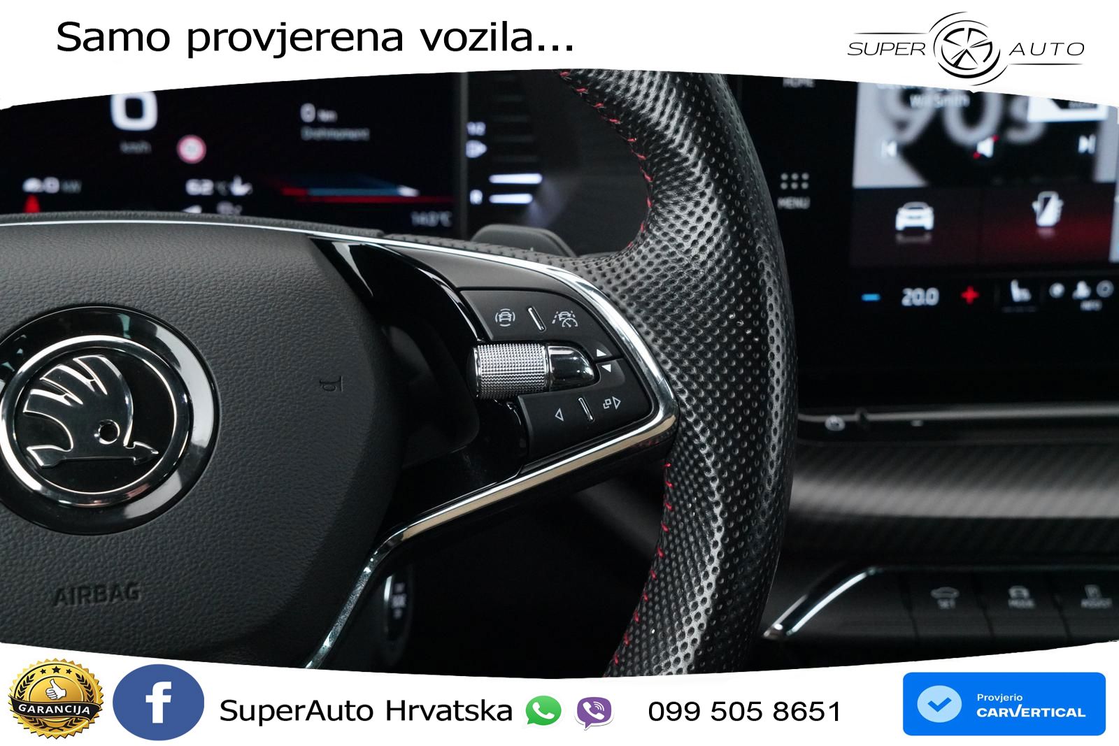 Škoda Octavia Combi RS 2.0 TDI (200 KS) DSG MATRIX+GR SJED+KAM