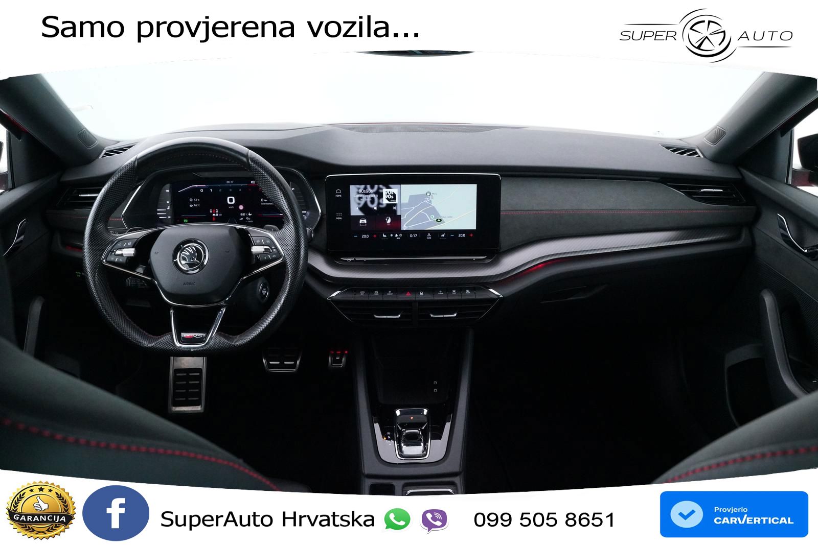 Škoda Octavia Combi RS 2.0 TDI (200 KS) DSG MATRIX+GR SJED+KAM