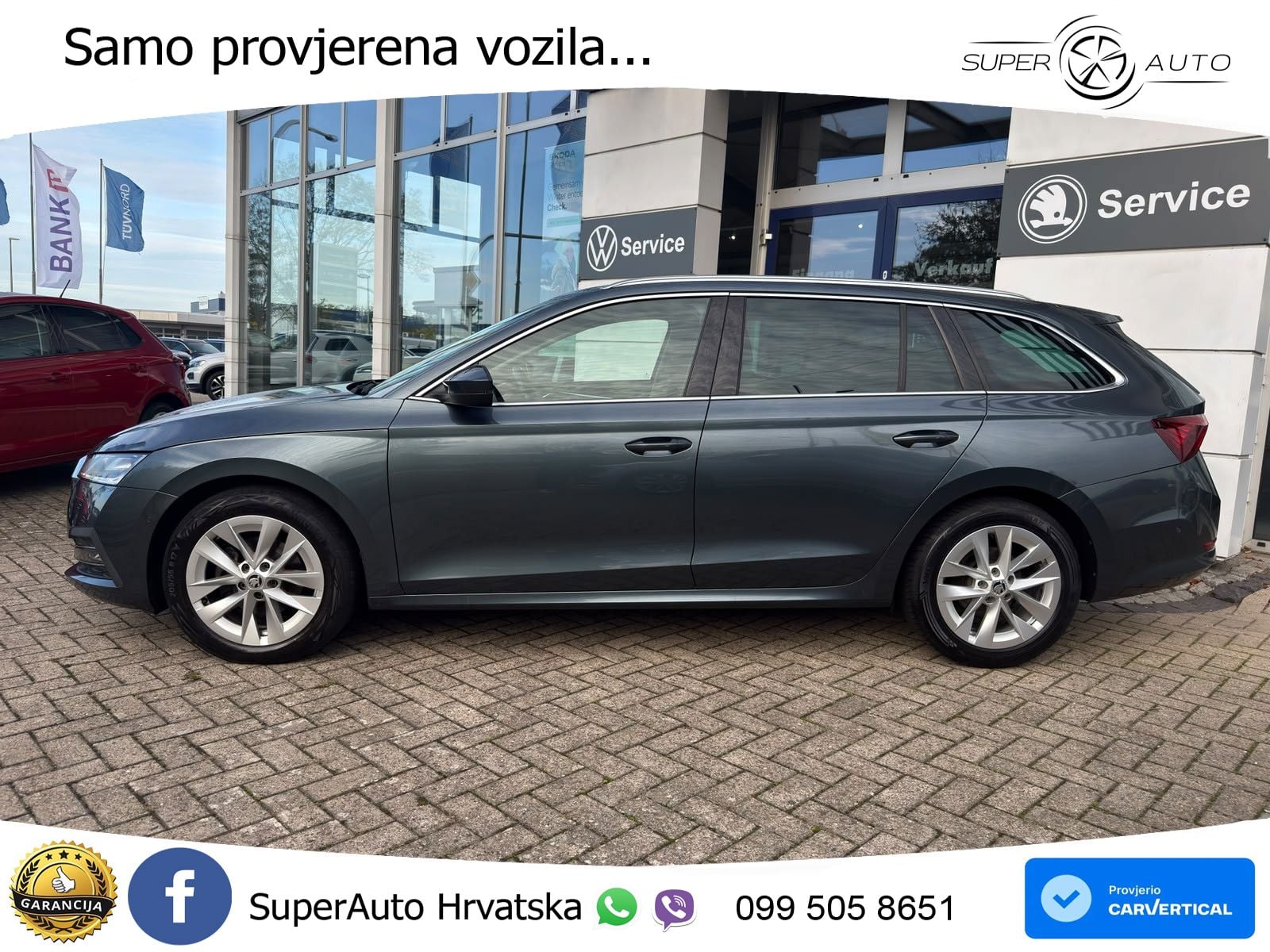 Škoda Octavia Combi 2.0 TDI (150 KS) DSG LED+GR SJED+ACC