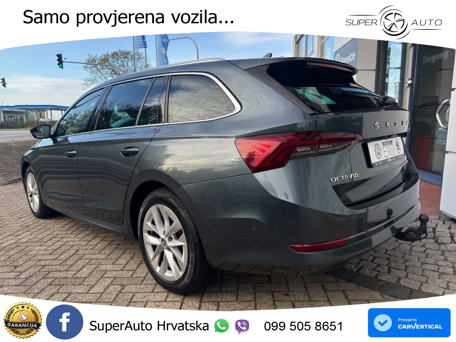 Škoda Octavia Combi 2.0 TDI (150 KS) DSG LED+GR SJED+ACC